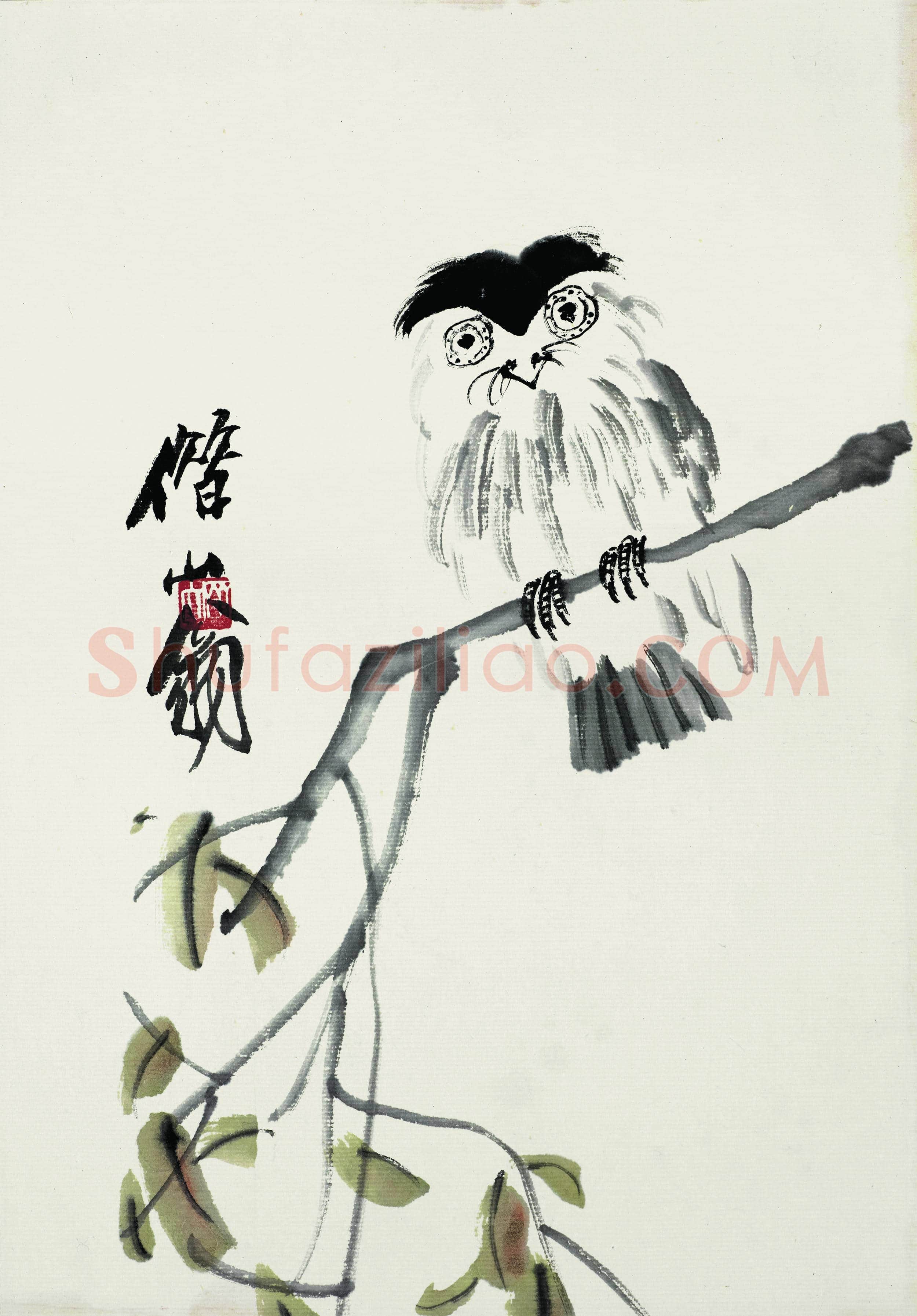 齐白石 国画作品精选-734