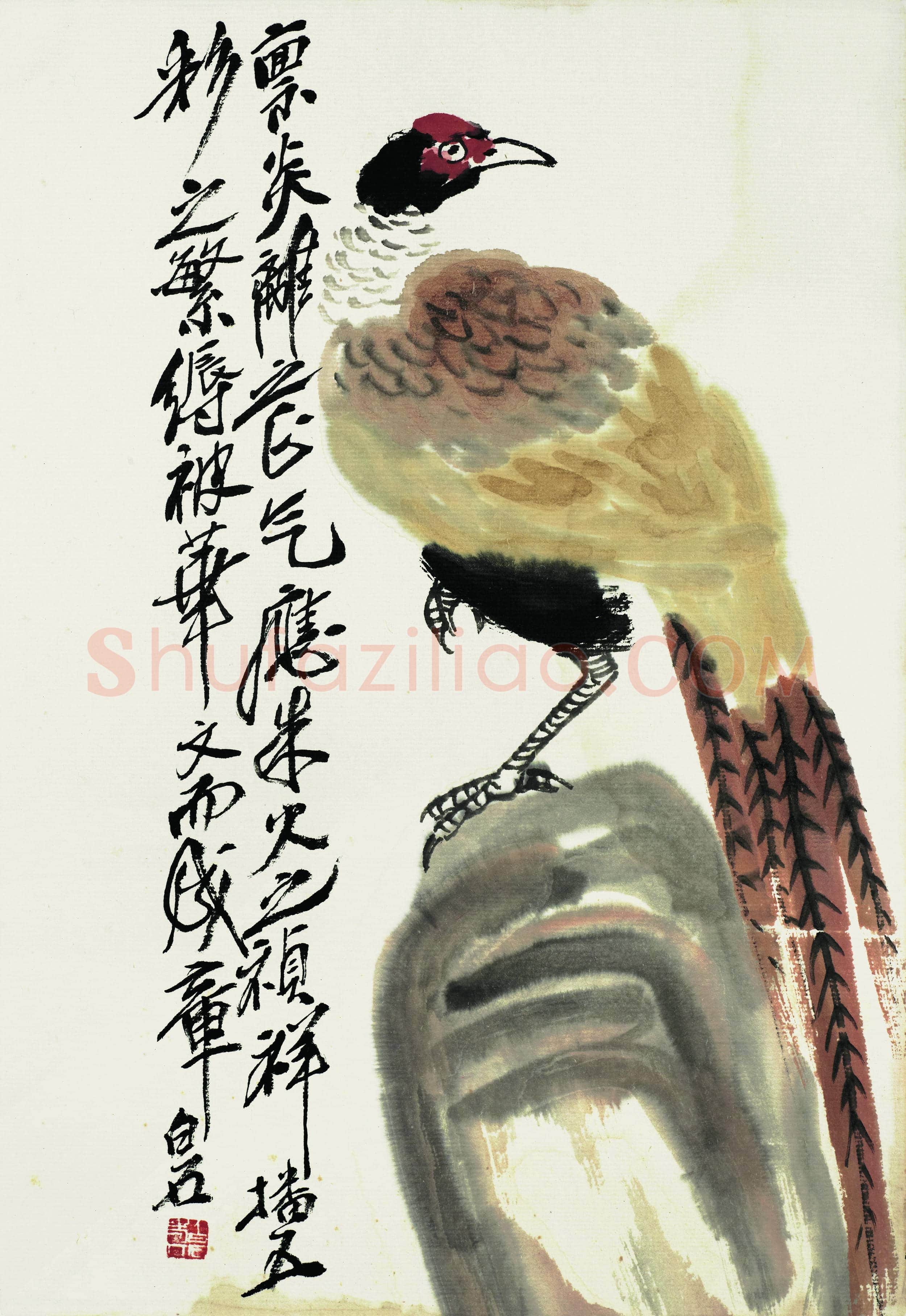 齐白石 国画作品精选-736