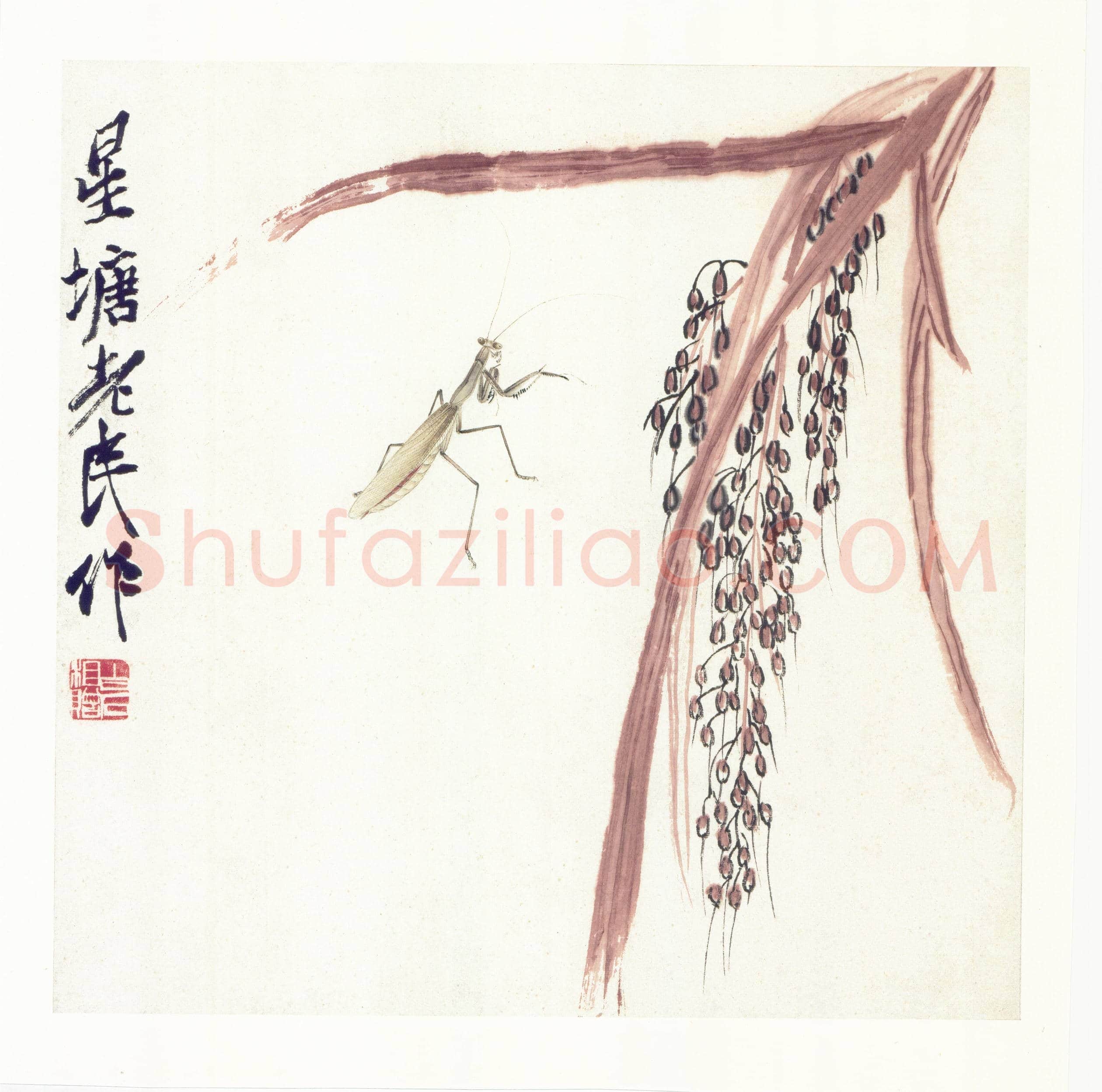 齐白石 国画作品精选-748