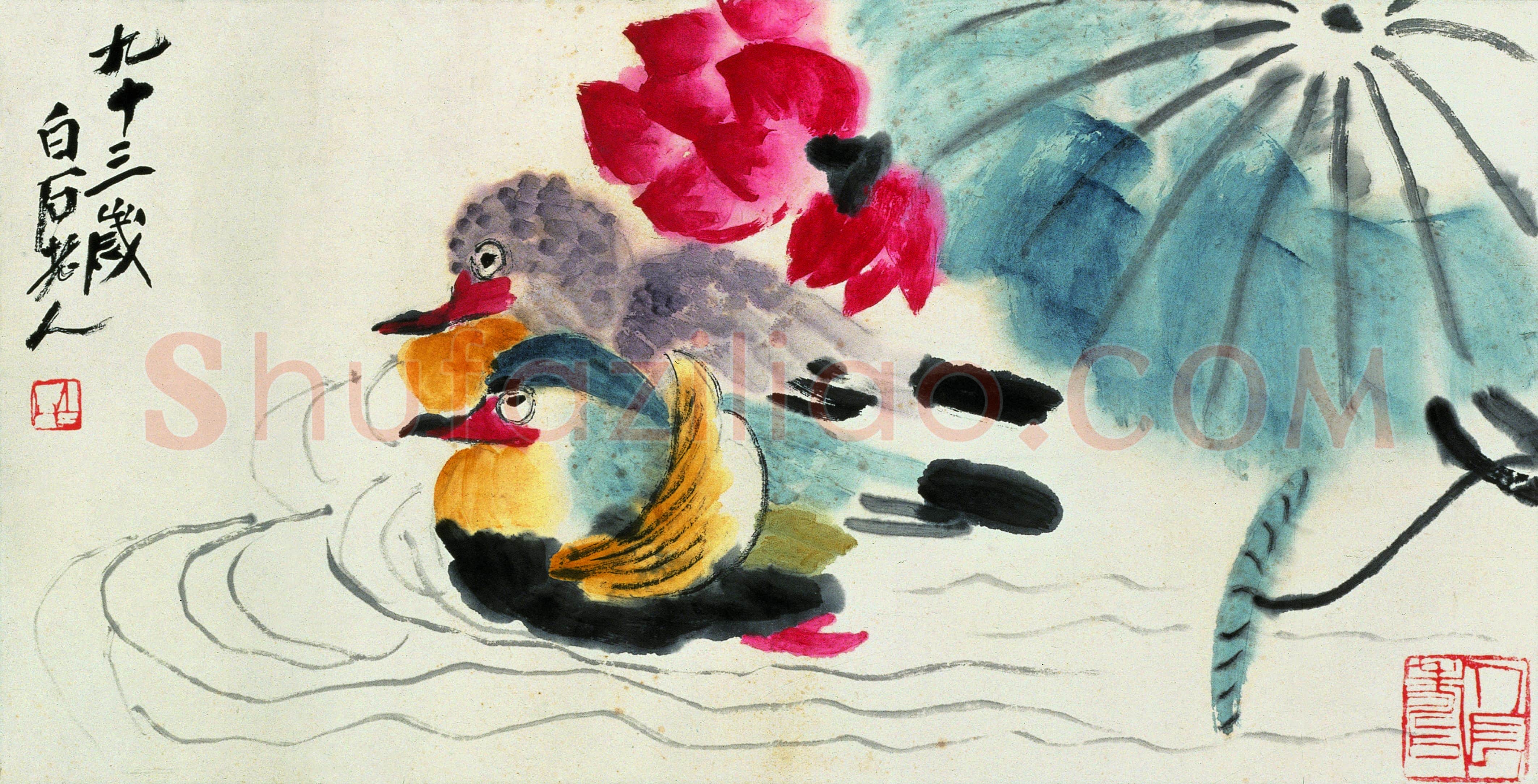 齐白石 国画作品精选-752