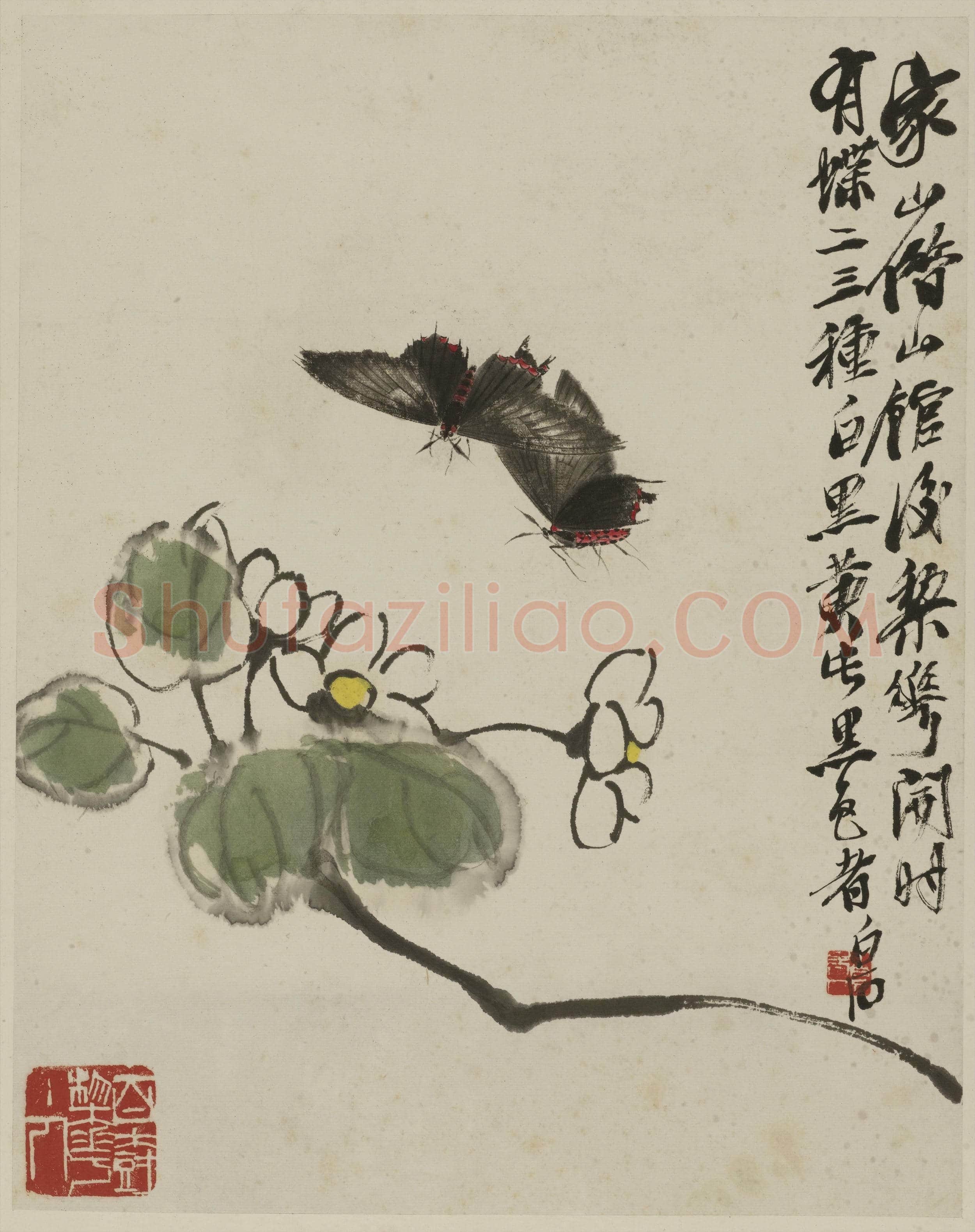 齐白石 国画作品精选-755