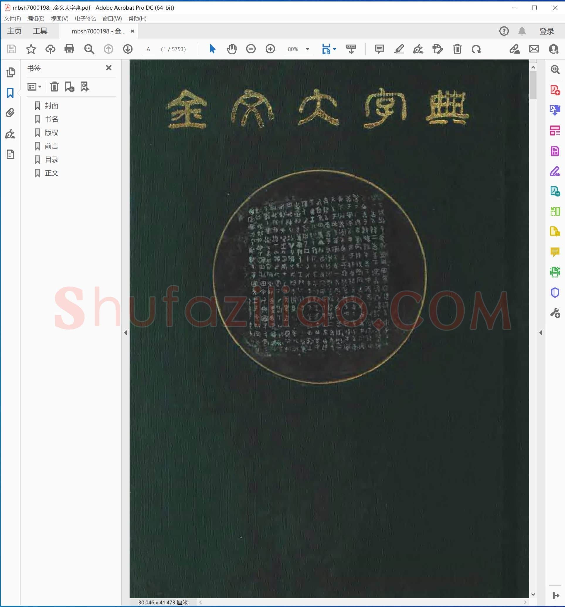 金文大字典