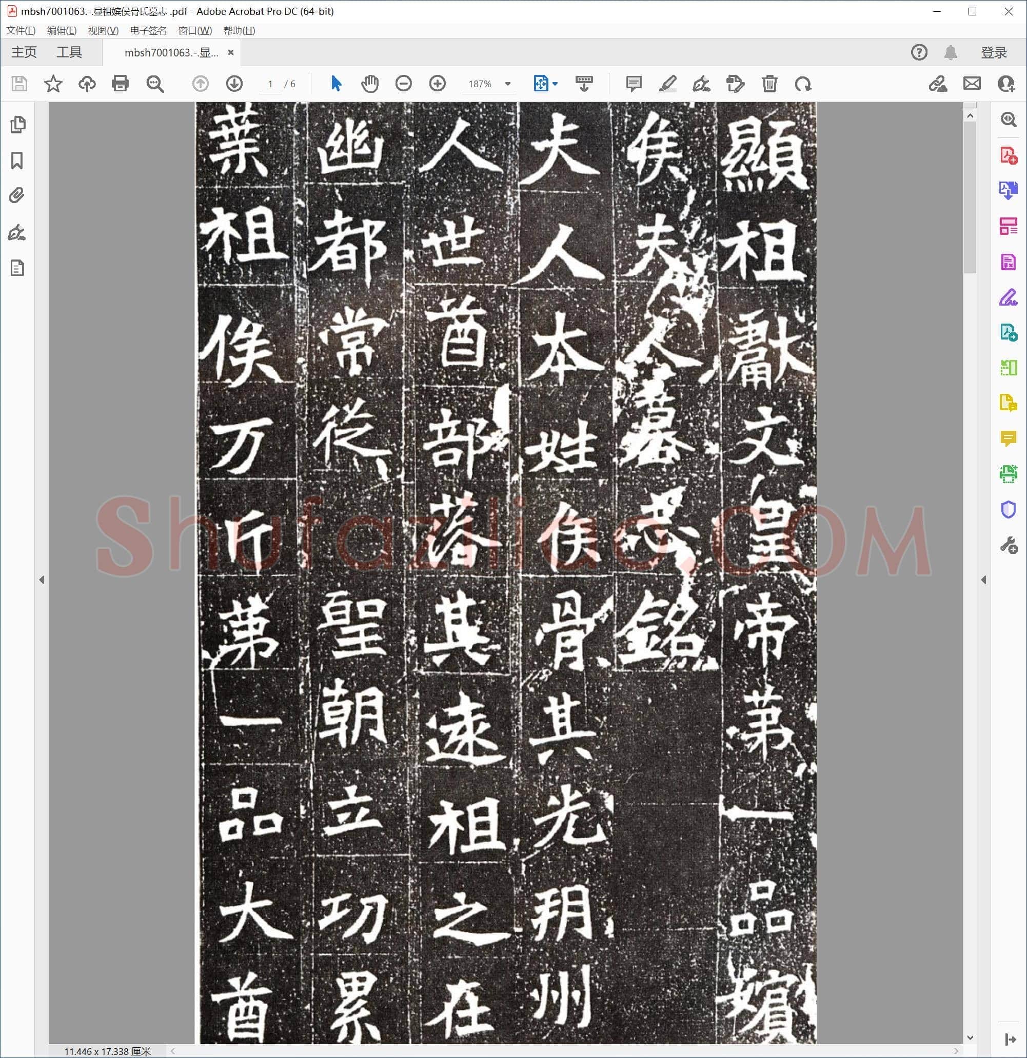 显祖嫔侯骨氏墓志
