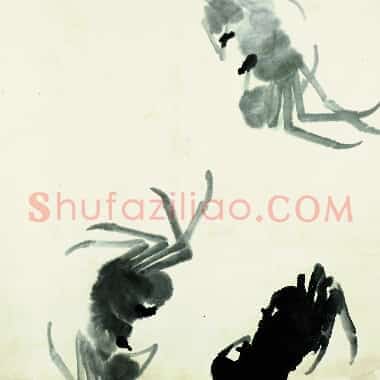 近现代齐白石国画《鱼虾册页-19.TIF》高清大图资源下载
