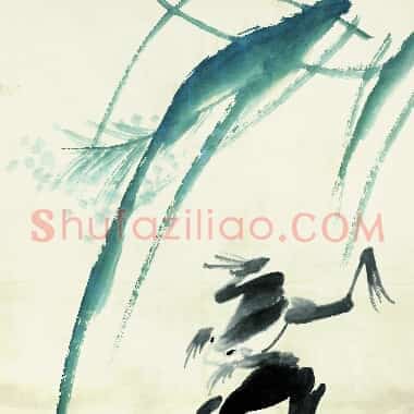 近现代齐白石国画《鱼虾册页-70.TIF》高清大图资源下载