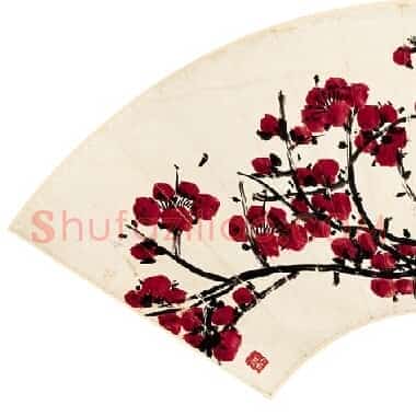 近现代齐白石国画花鸟扇面作品《扇面 正面-04.TIF》高清大图资源下载
