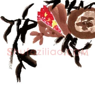 近现代齐白石国画《石榴.TIF》高清大图资源下载