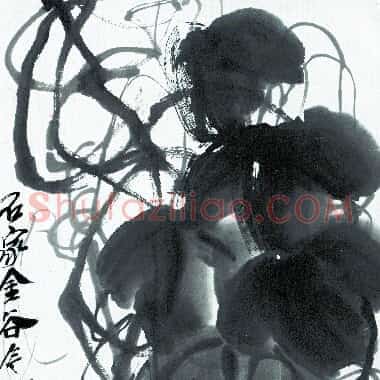 近现代齐白石国画《葡萄-01.TIF》高清大图资源下载