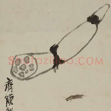 近现代齐白石《国画作品精选-757.TIF》高清大图资源下载