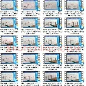 小学1年级 下册 同步课堂 生字 硬笔书法教学视频合集 共29集