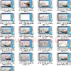 小学3年级 下册 同步课堂 生字 硬笔书法教学视频合集 共21集