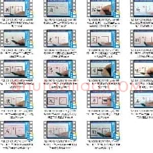 小学4年级 上册 同步课堂 生字 硬笔书法教学视频合集 共19集