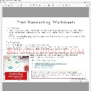 儿童硬笔运笔连线训练 Handwriting 20 Grids Print