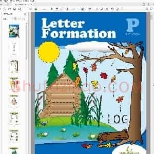 儿童硬笔运笔连线训练 letter formation