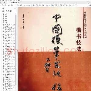 沈鹏 中国硬笔书法指南 楷书技法.pdf