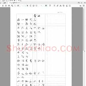 毛不易体 歌词字帖《春边》行书.pdf