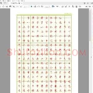 佚名 瘦金体 钢笔常用字(小一).pdf
