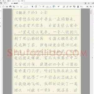 佚名 硬笔行楷字帖 朝花夕拾.pdf