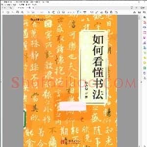 侯吉谅 如何看懂书法