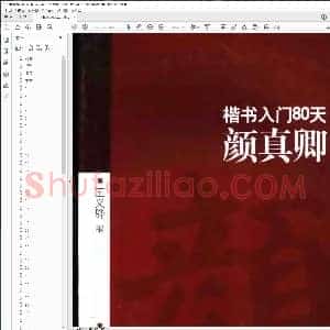 楷书入门80天 颜真卿 王义骅 扫描版
