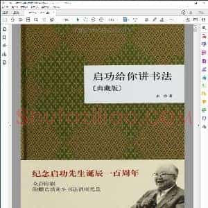 启功谈书法
