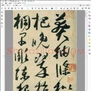 唐 高闲 草书 千字文缺字