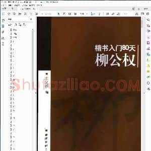 唐 楷书入门80天柳公权