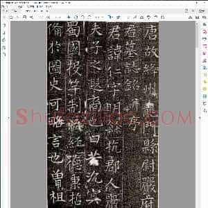 唐 张旭楷书严仁墓志铭