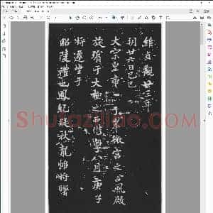 唐 褚遂良 行楷 文皇哀册
