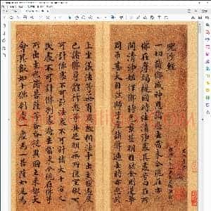 唐代 小楷 兜沙经