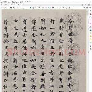 唐人写经 国诠小楷善见律