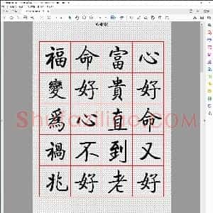 心命歌 秦永龙书法
