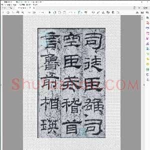 乙瑛碑反色