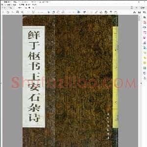 元 鲜于枢 书王安石杂诗