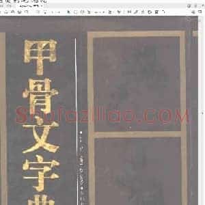 甲骨文字典.pdf